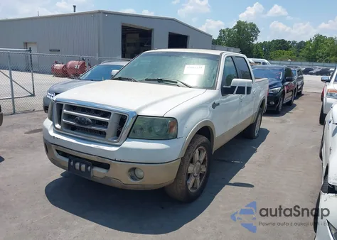 2008 Ford F-150 60Th Anniversary/Fx2/King Ranch/Lariat/Xlt z USA, uszkodzony, nr VIN 1FTPW12V98KC12486